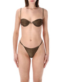 Abbigliamento mare matinée marrone