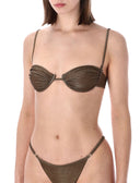 Abbigliamento mare matinée marrone