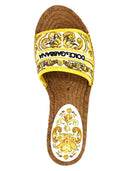 Sandales Espadrilles de broderie Dolce & Gabbana