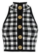 Balmain Vichy Treen Top