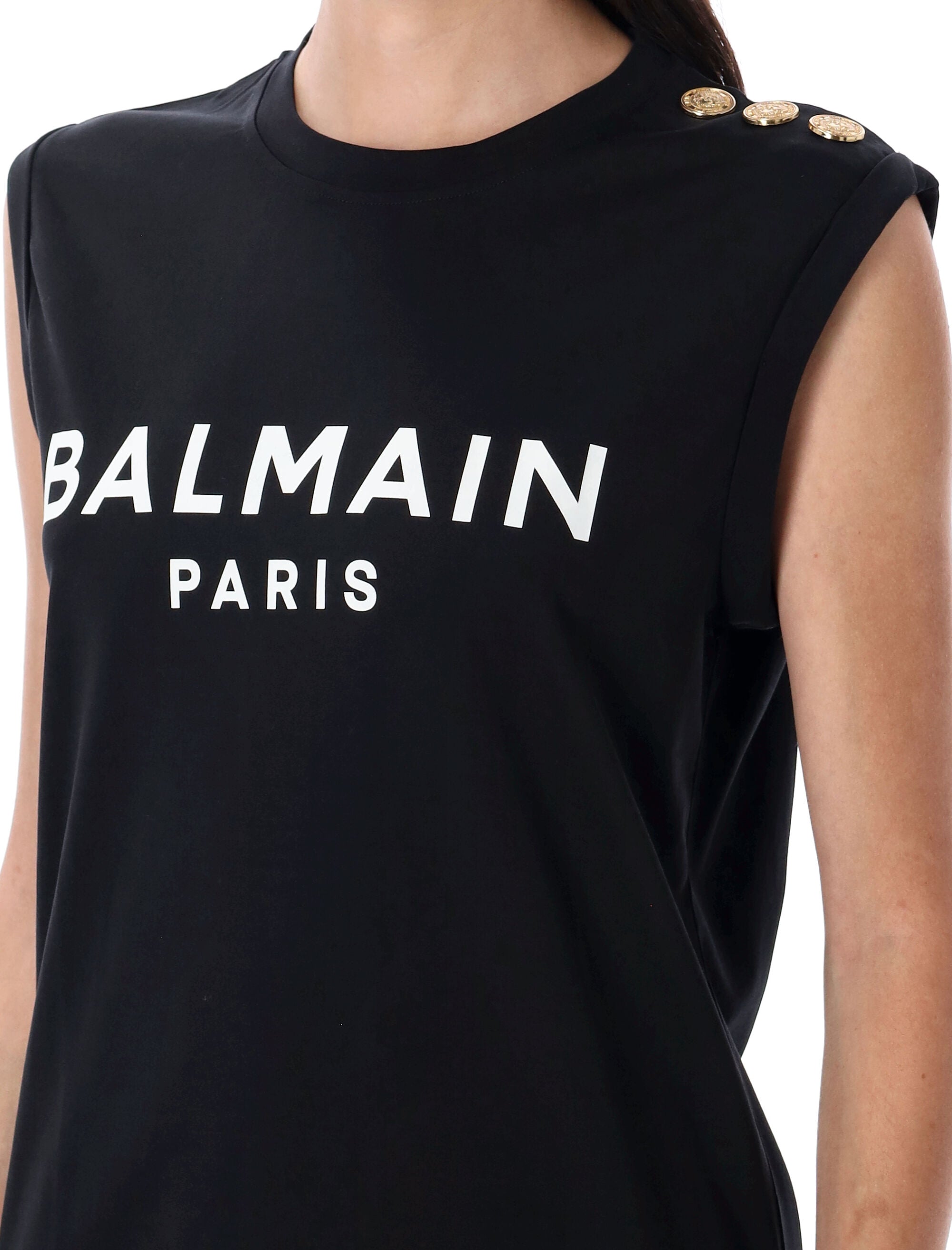 Balmain t shirts en polos zwart