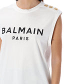 Balmain T Shirts And Polos White