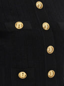 Balmain Logo Buttons Cardigan