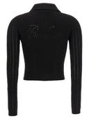 Balmain Logo Buttons Cardigan