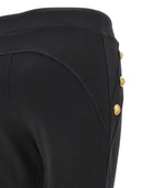 Balmain Logo -knoppen Leggings