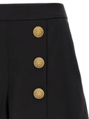 Balmain Contrast Buttons Shorts