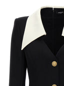 Złota sukienka Balmain Gold