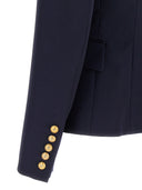 Blazer de doble pecho Balmain con botones de logotipo