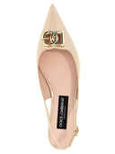 Dolce & Gabbana Logo Slingback Ballet Flats Flats