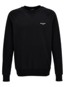 Balmain Flocked Logo Sweatshirt