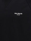 Balmain Flocked Logo Sweatshirt