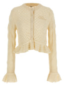 Chloé Pointelle Cardigan
