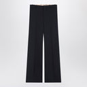 Pantaloni di lana blu chloé