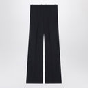 Pantaloni di lana blu chloé