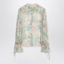 Chloé Silk Blouse With Floral Print