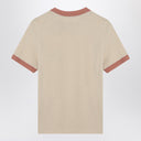 Maglietta beige di Chloé Blossom con logo