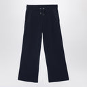 Chloé Navy Blue Cotton Trousers