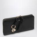 Chloé Alphabet Black Zipped Wallet