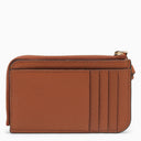 Chloé Brown Leather Zipped Card Case