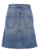 Mini falda de chloé de mezclilla
