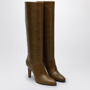 Chloé Eve Khaki Green Leather Boot