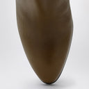 Chloé Eve Khaki Green Leather Boot