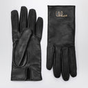 Chloé Chloé -ikonische schwarze Lederhandschuhe