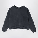 Acne Studios Felpa di oversize neri lavati