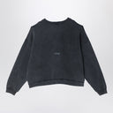 Acne Studios Felpa di oversize neri lavati