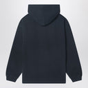 Acne Studios Black Cotton Hoodie With Logo