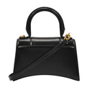 Hourglass Xs Bag Balenciaga Black Leather