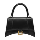 MANUSI TOPO CLASSEGLIO S Borsa in pelle nera lucida