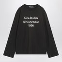 Acne Studios Faded Black Long Sleeve T Shirt