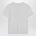 Acne Studios White Cotton T Shirt With Logo