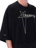Rick Owens X Champions T Shirts And Polos Black
