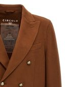 Circolo 1901 Double Breasted Jersey Blazer