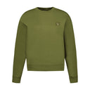 Bold Fox Head Patch Comfort Sweat Maison Kitsune Cotton Green