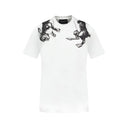 Hare ilustracja T Shirt Simone Rocha Cotton White