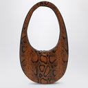 Coperni Snake Print Swipe Bag