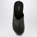 Coperni Black Leather Clog Wedge