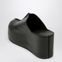 Coperni Black Leather Clog Wedge
