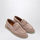 Dolce & Gabbana Mauve Suede Loafer