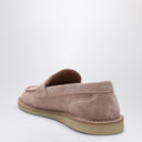 Dolce & Gabbana Mauve Suede Loafer