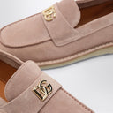 Dolce & Gabbana Mauve Suede Loafer