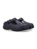 Crocs zapatos planos negros