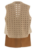 Fabiana filippi tricot lana chaleco