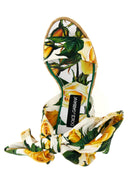 Dolce & Gabbana Floral Print Wedges