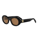 Celine Sunglasses Cl40194 U 01 J Black/Brown Unisex