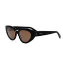 Celine Sunglasses Cl40286 I 01 E Black/Brown Women