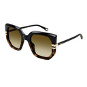 Chloé Sunglasses Ch0240 S 003 Black/Brown Woman